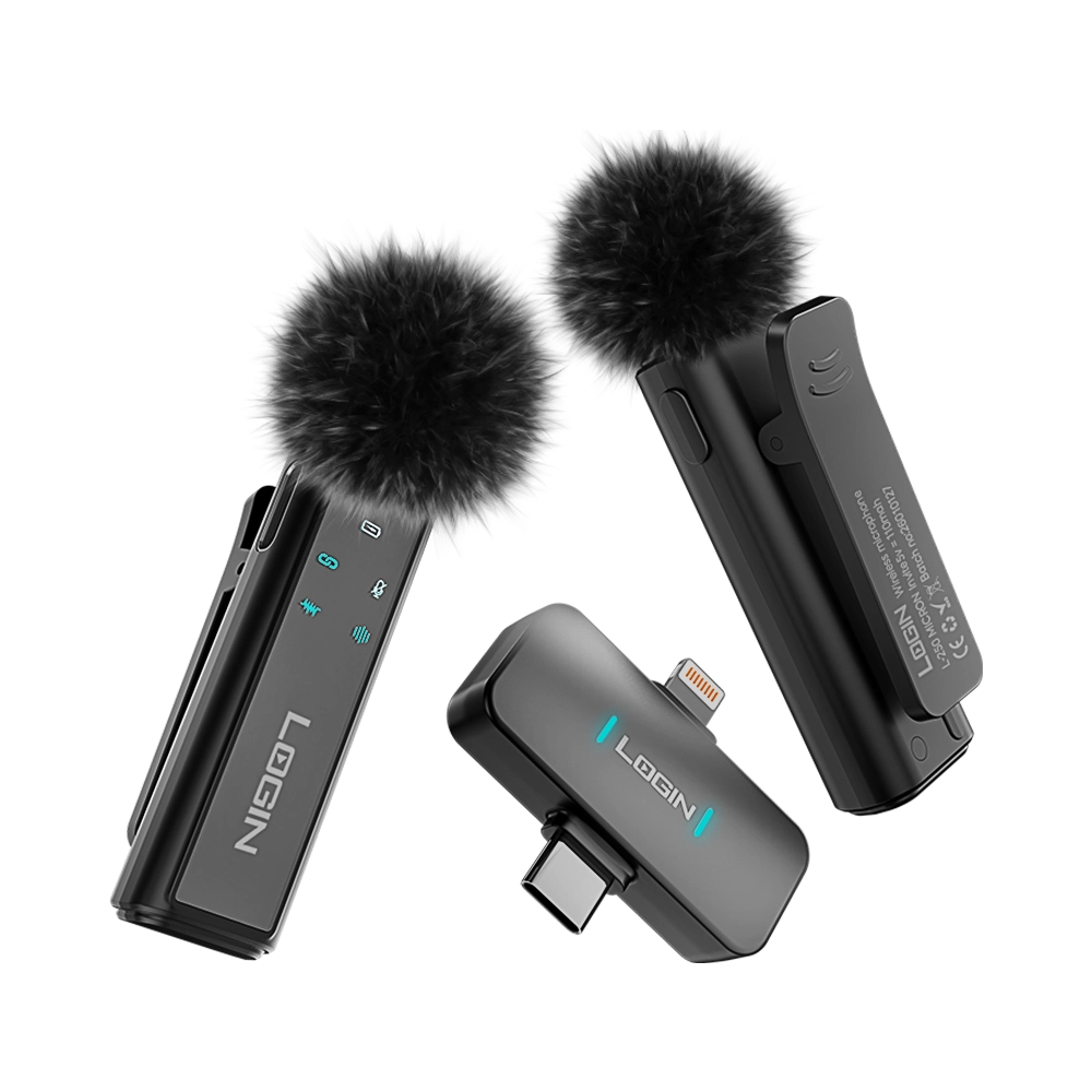 LOGIN L-250 Micron wireless vlogging microphone