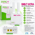 Zong Bolt Ultra 4G LTE Router Wifi 6
